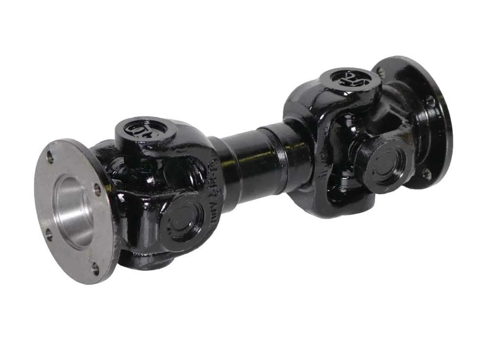 Wał napędowy 27 X 81.8 L=260mm, flansze 90mm DIN 47, otw. 4x8mm