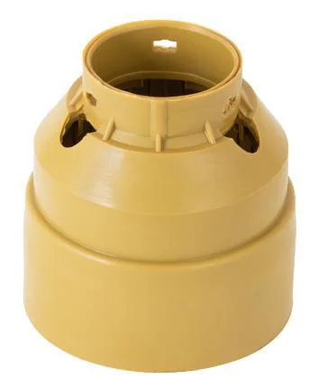 Kołnierz - osłony plastikowej PTO śr.rury 80mm - zielone osłony