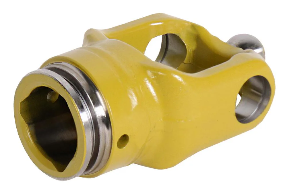 Widłak przegubu szerokokątnego 27 x 74 rura trójkąt 43,5mm (TT433) H-105mm, śr.kulki 24mm, pod ślizg 50mm pasuje do piasty WAJCY2327-P