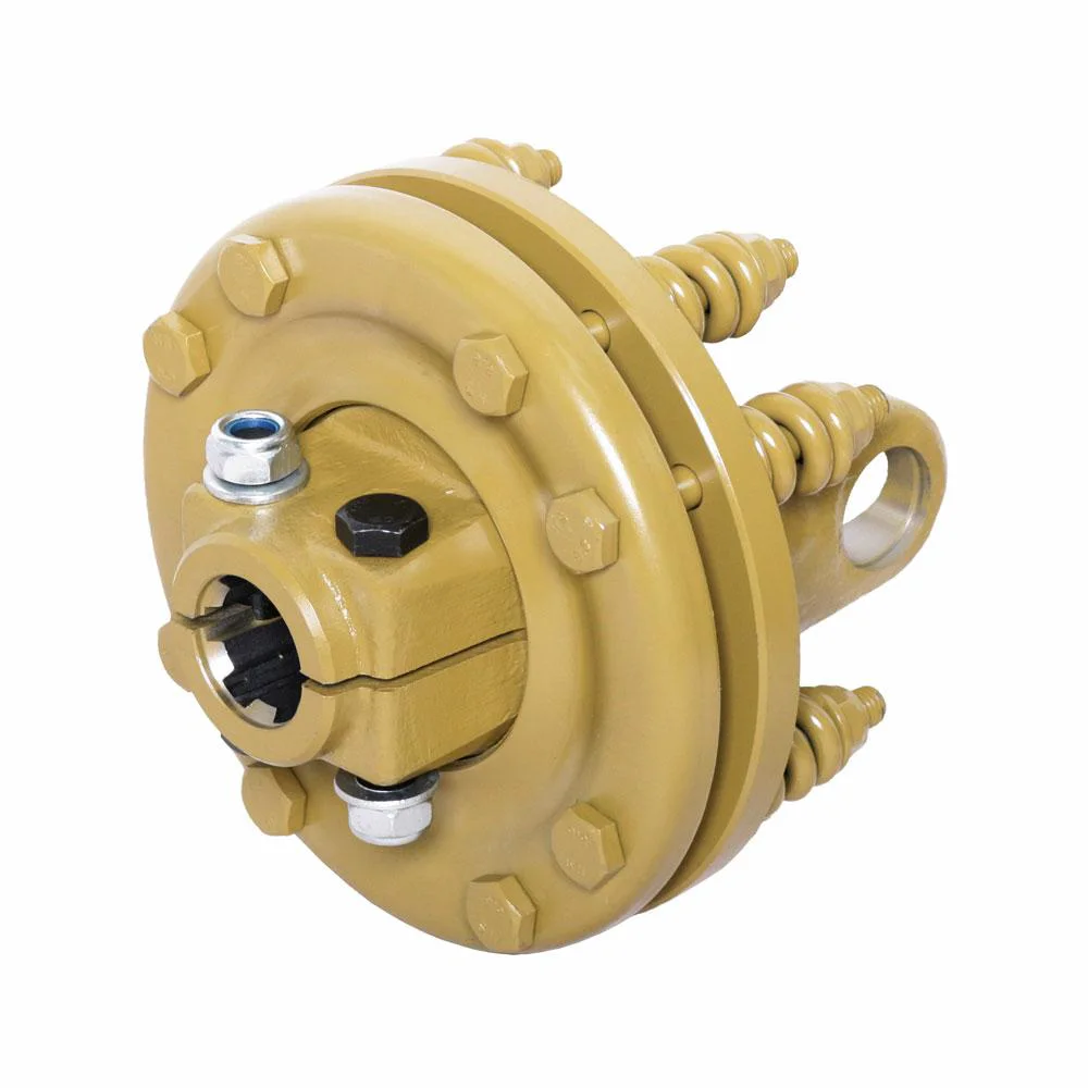 Sprzęgło cierne 30.2 X 92 Max 900Nm D=180mm, 6 frezów 34.9mm (1 3/8") H-150mm, 2 tarcza cierna