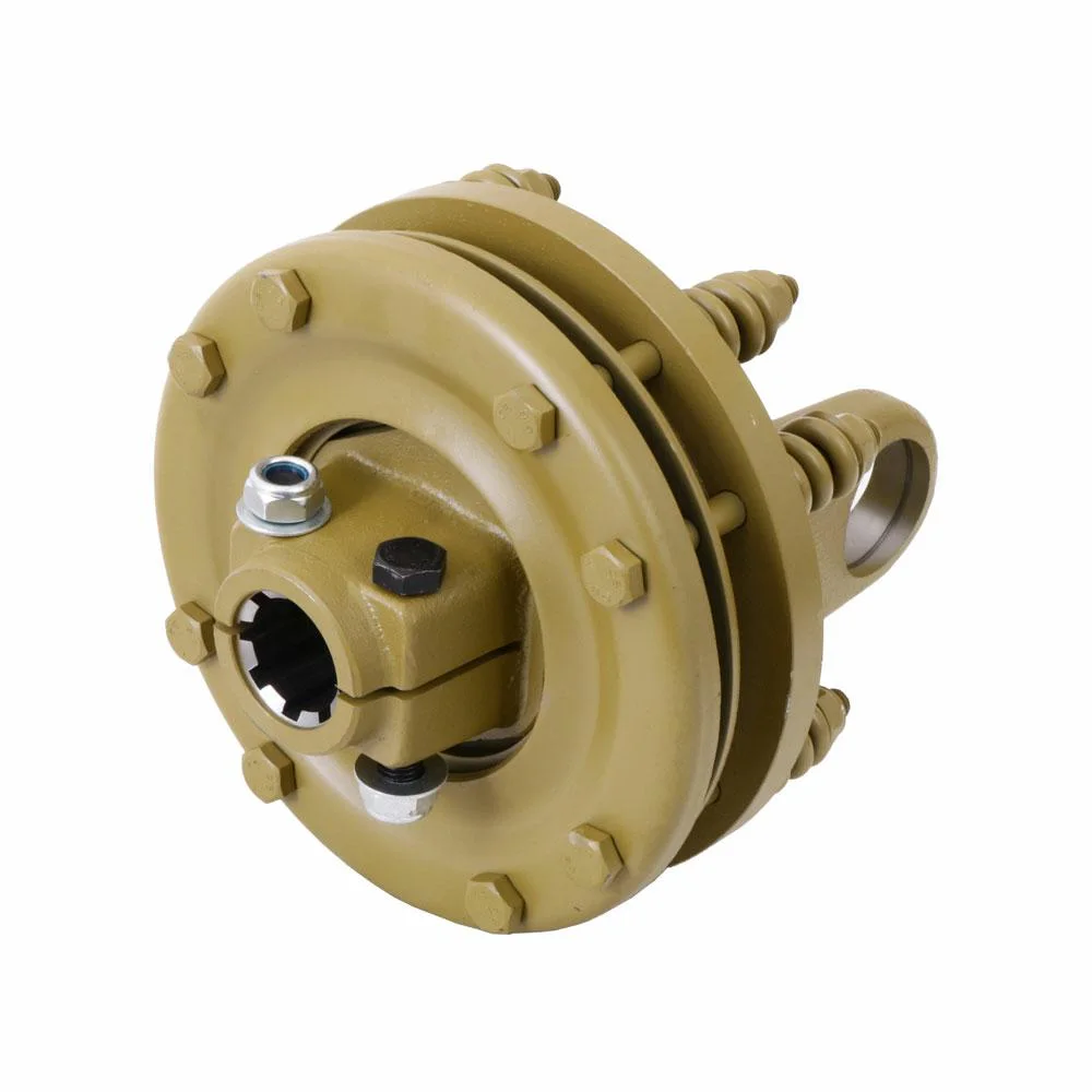 Sprzęgło cierne 32 X 76 Max 1700Nm D=200mm, 6 frezów 34.9mm (1 3/8") H-175mm, 4 tarcze cierne