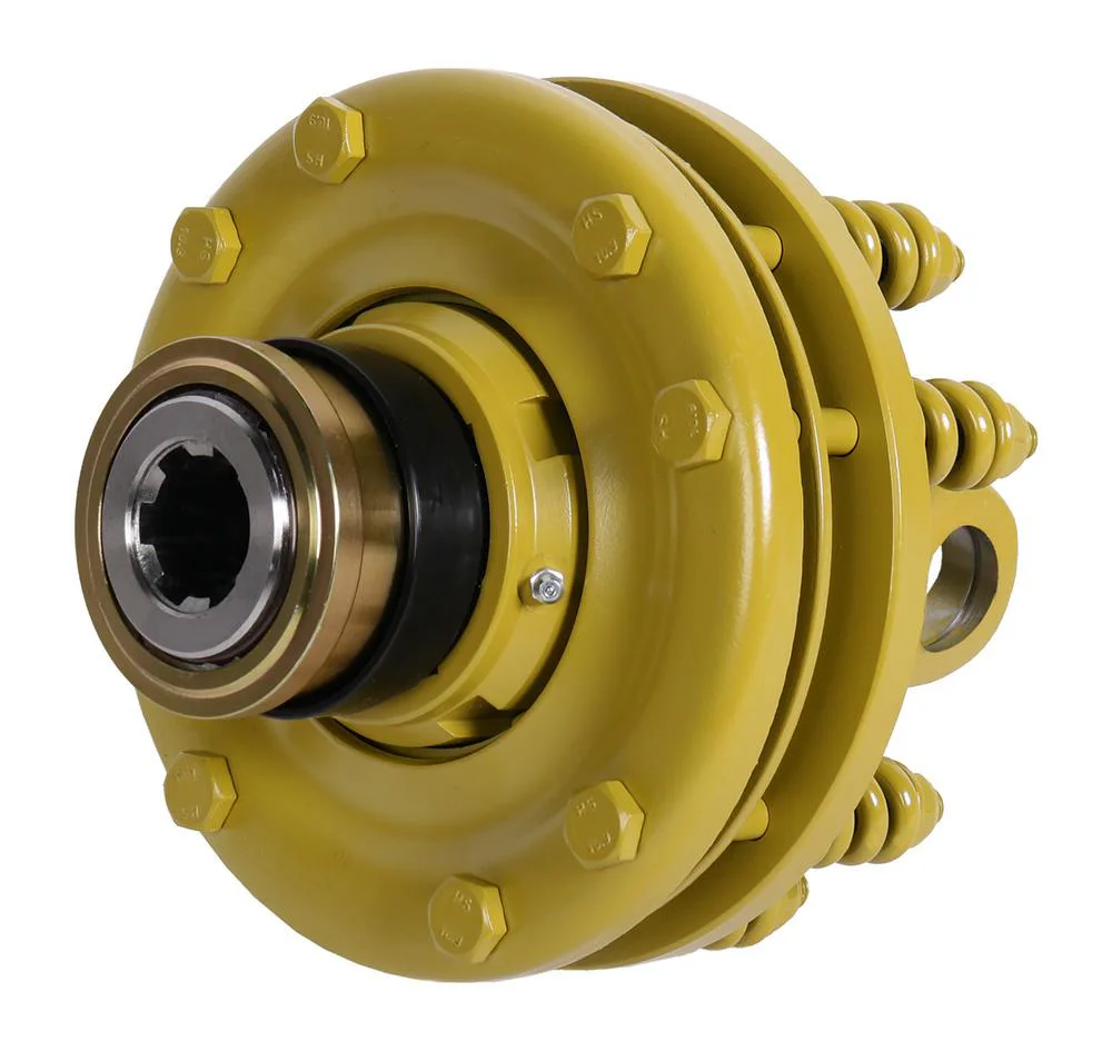 Sprzęgło jedn.cierne 30.2 X 92 D-200mm, 6 frezów 34,9mm (1 3/8") H-180mm, 1200Nm, 2 tarcze cierne, zabezpieczenie talerzowe