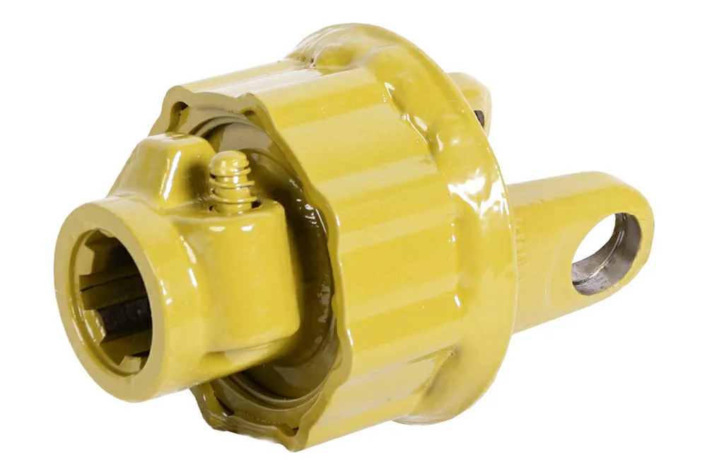 Sprzęgło przeciążeniowe 23.8 X 61.3 300Nm, 6 frezów 34.9mm (1 3/8") H-114mm, zabezpieczenie kołek sprężynowy