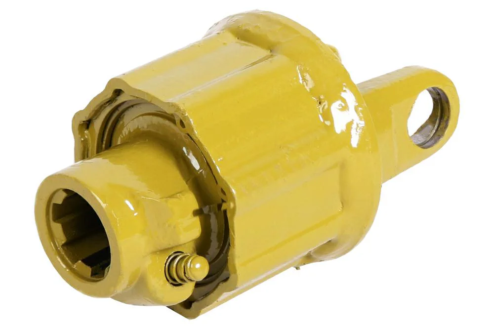 Sprzęgło przeciążeniowe 23.8 X 61.3 600Nm, 6 frezów 34.9mm (1 3/8") H-132mm, zabezpieczenie kołek sprężynowy