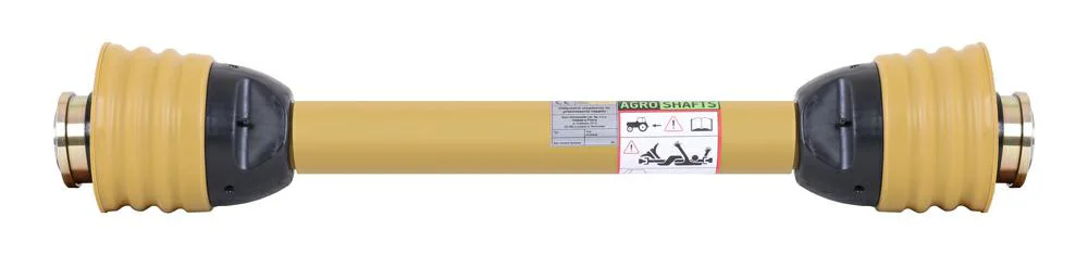 Wał PTO cytrynowy — 30,2 × 92 mm, L=1010 mm