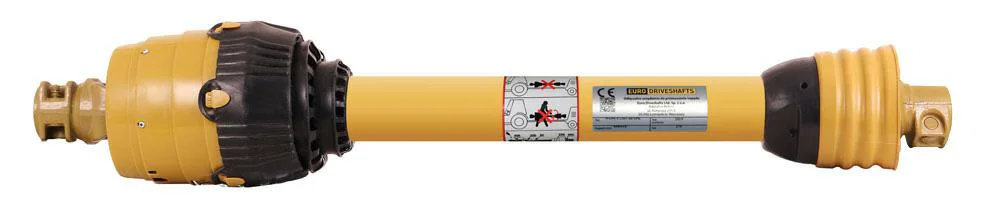 Wał PTO trójkątny — 27 × 94 / 32 × 76 mm, L=1210 mm, szerokokątny