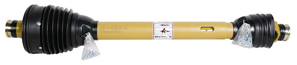 Wał PTO trójkątny — 23,8 × 91 / 27 × 74,6 mm, L=1110 mm, szerokokątny