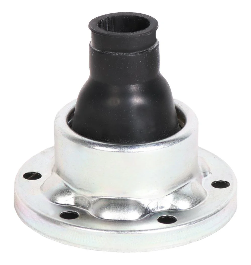 Osłona gumowa z blachą 100mm AUDI, A=100mm, B=26mm, BMW, guma stożek, otw. 6x8mm