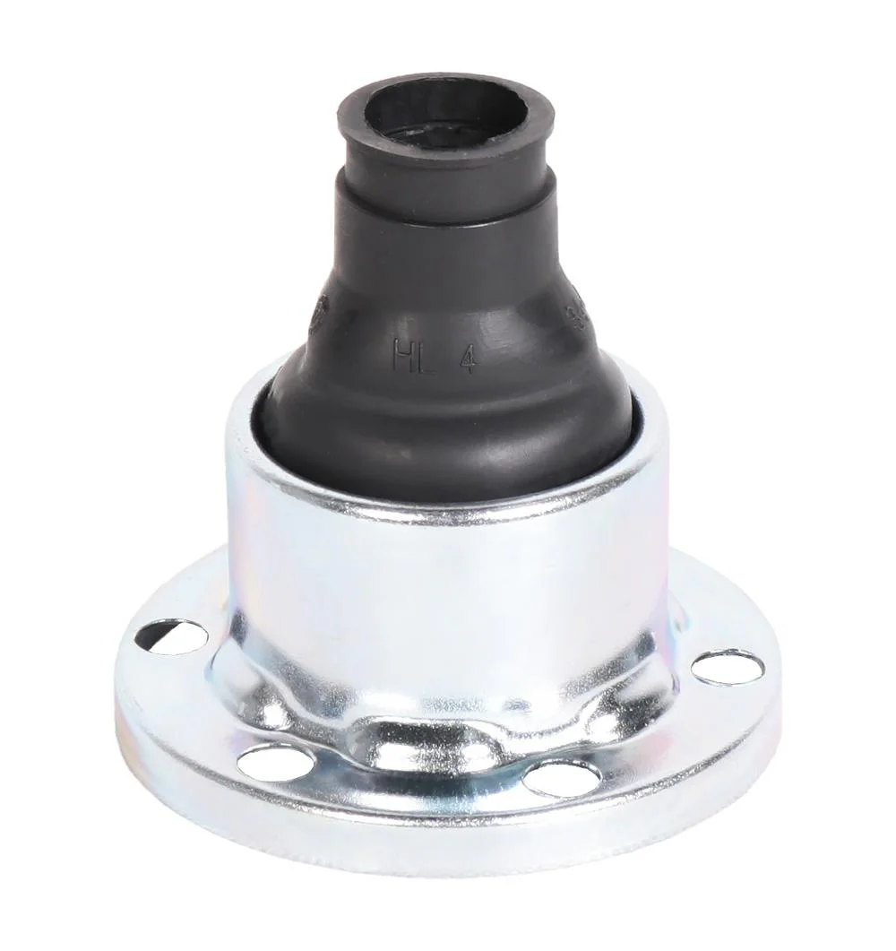 Osłona gumowa z blachą 95mm Mercedes, Suzuki, Alfa Romeo, A=95mm, B=24mm, guma stożek, JEEP, MERCEDES ML W164, otw. 6x10mm
