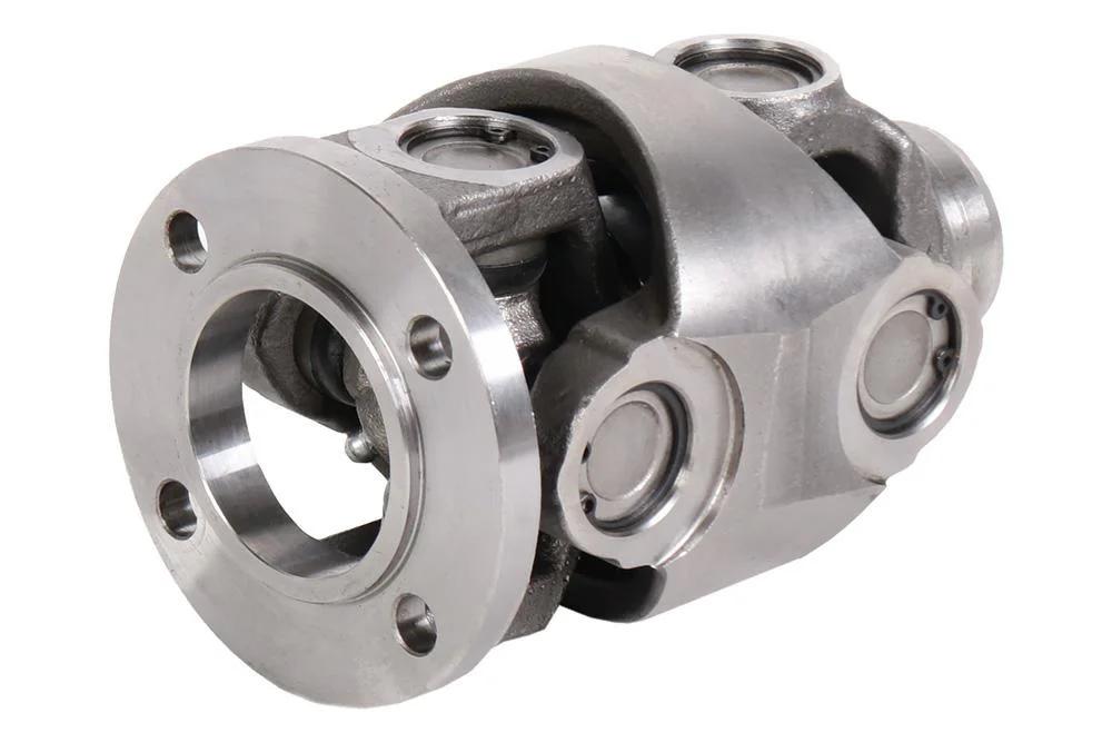 Przegub dwukrzyżakowy 27 X 81.8 h=144.5mm, rura 50 x 3mm, 97mm SAE 60.3mm (51x61), otw. 4x10mm