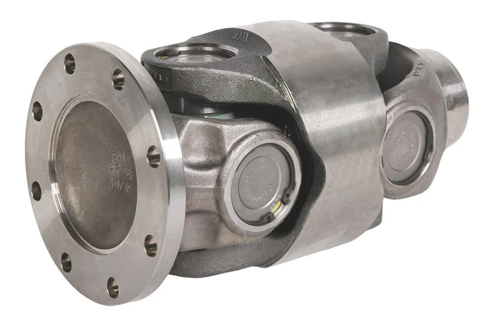 Przegub dwukrzyżakowy 57 X 144,180mm DIN 110,8x14mm, (60x60), H=320mm, r.100 x 6mm SPICER