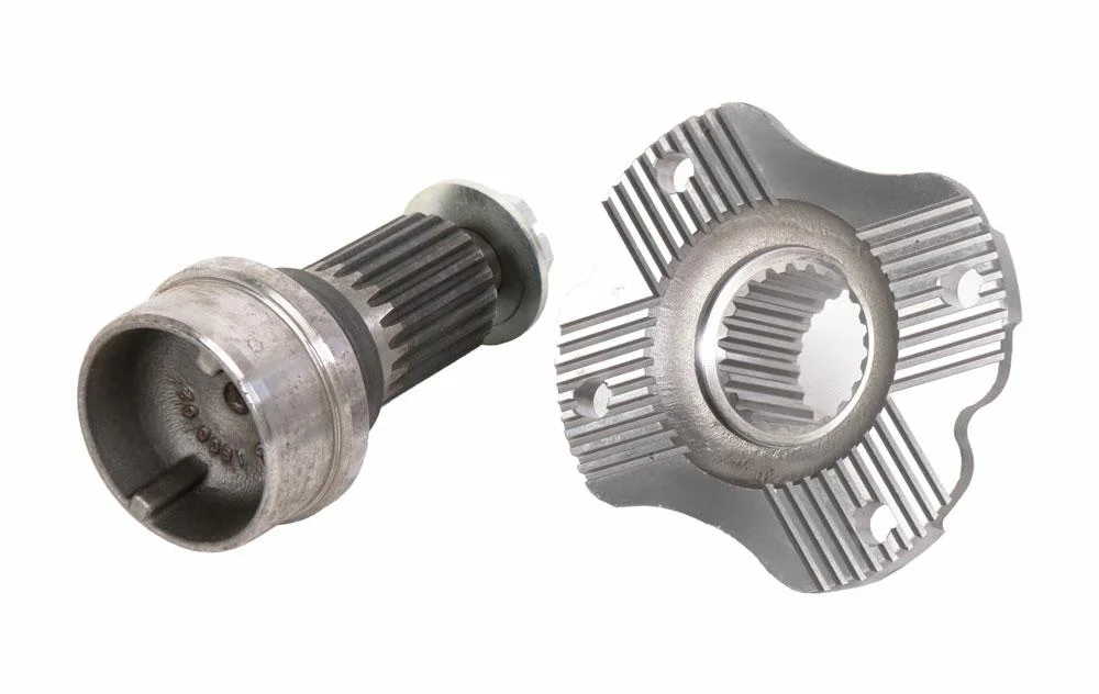 Złącze pośrednie 60mm, 180KV rura 100 x 4mm, szer. łoż. 21mm, 4x15mm, h-142mm (MSA60180100KV-2)