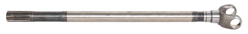 Półoś przednia długa 27 x 70, L=605mm, 10 frezów śr. 29.4mm, podtoczenie 30/35mm, Case, New Holland