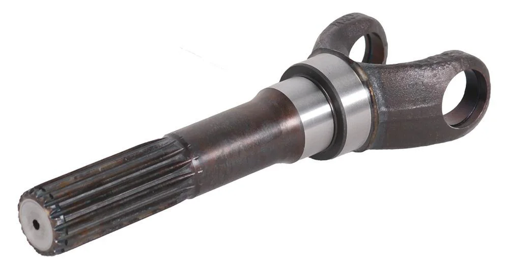 Półoś przednia krótka 27 x 71, L=205mm, 16 frezów śr. 30mm, podtoczenie 35/45mm, Massey Ferguson
