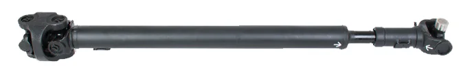 Wał napędowy przód JEEP Wrangler TJ, Cherokee, L=840mm, przegub dwukrzyżakowy, 2x krzyżak 27x81.8mm